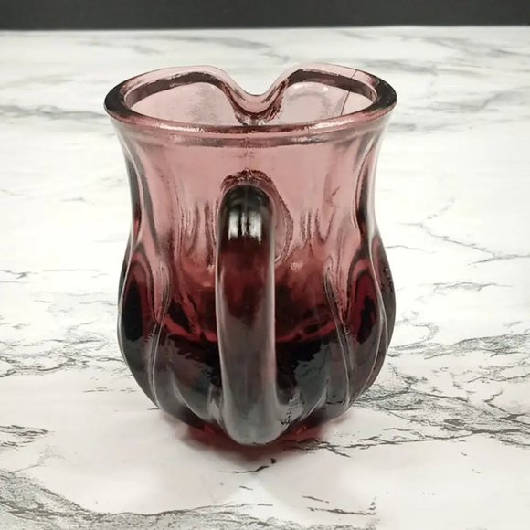 Degenhart Glass Mini Pitcher Trinket Paperweight Toothpick Vtg - Picture 2 of 7